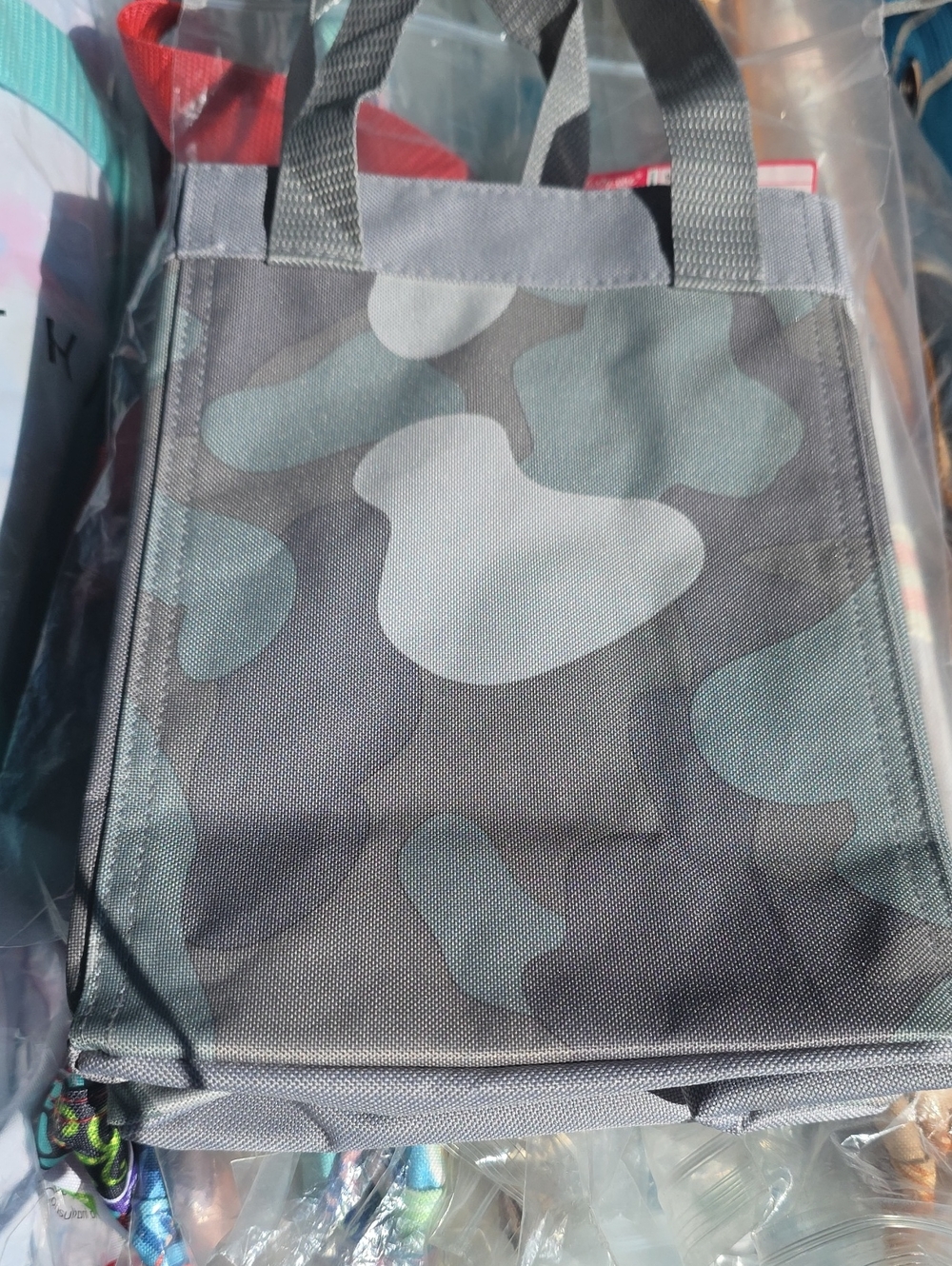 Thirty One SMALL Essential Storage Tote in soft camo